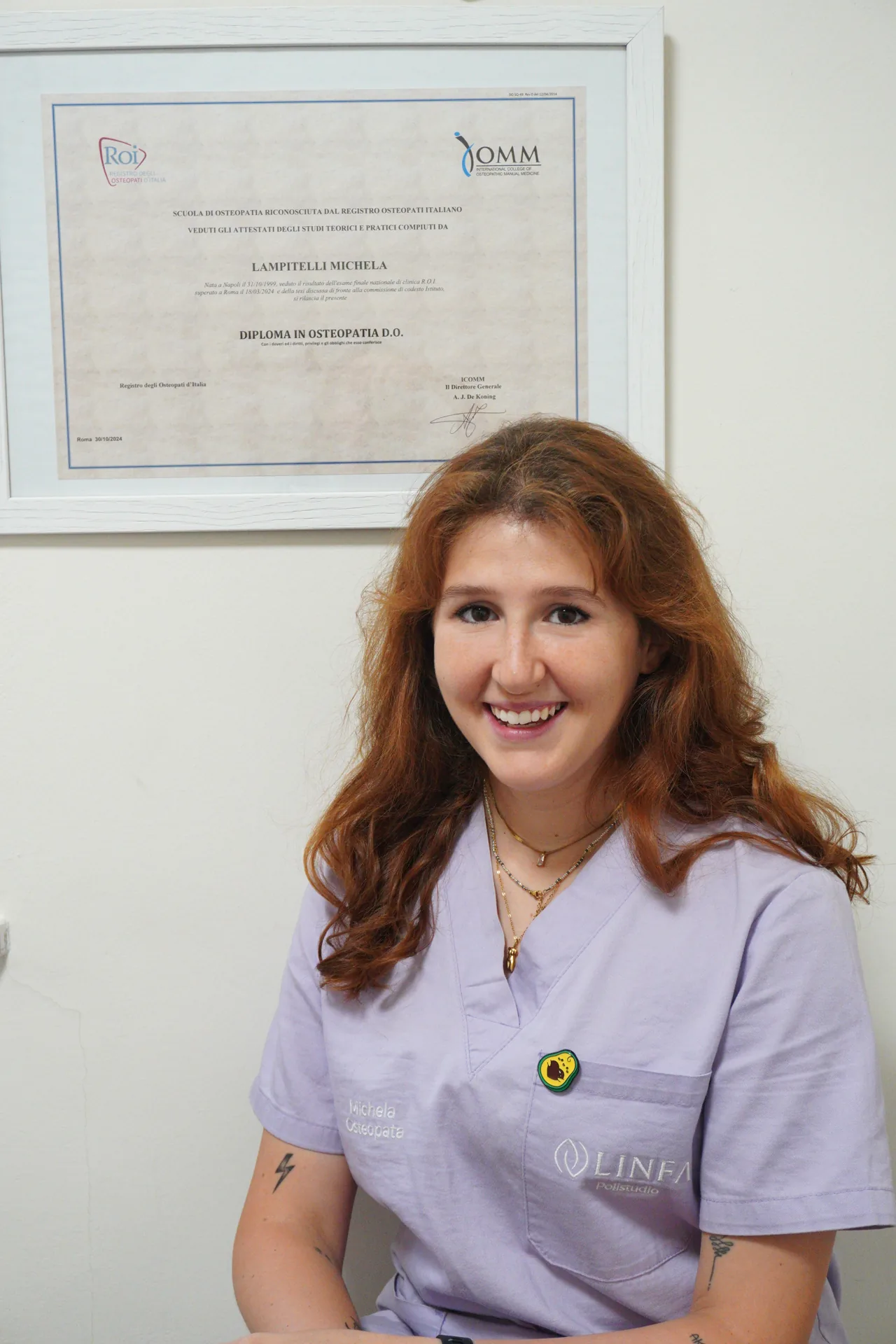 Michela Lampitelli, osteopata