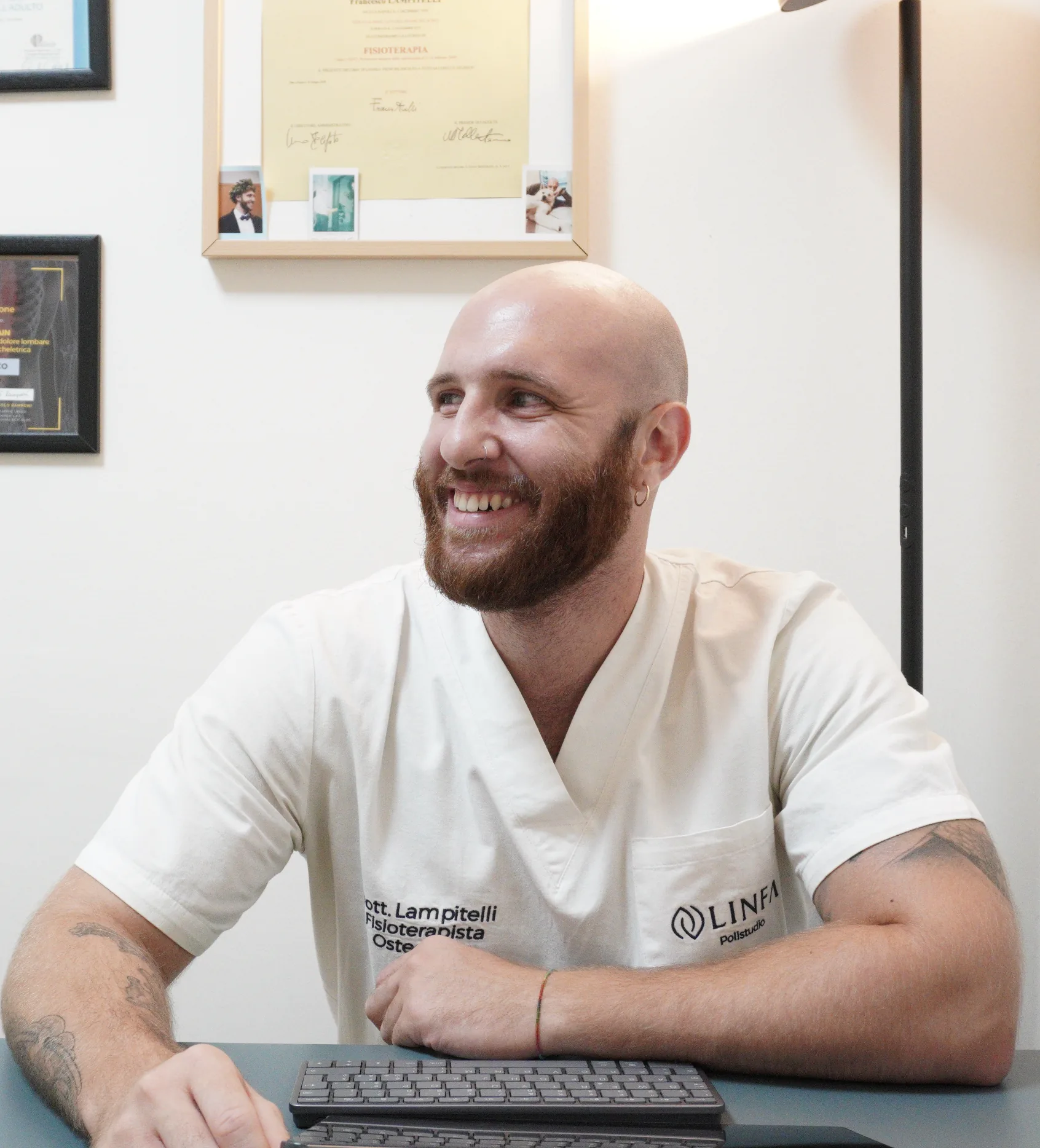 Francesco Lampitelli, fisioterapista OMPT e osteopata