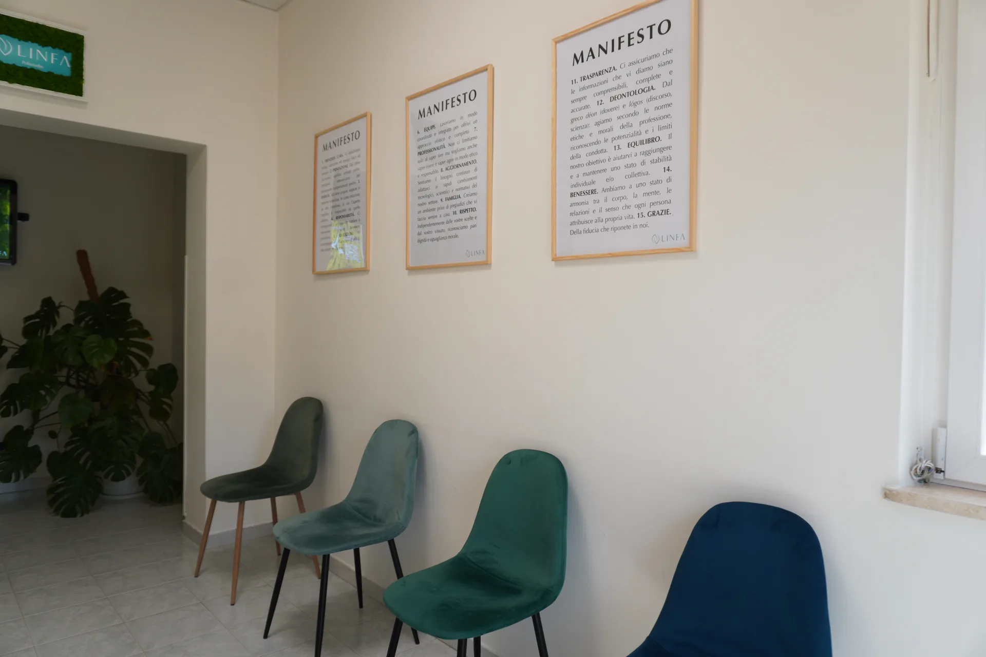 Ambiente del Polistudio Linfa